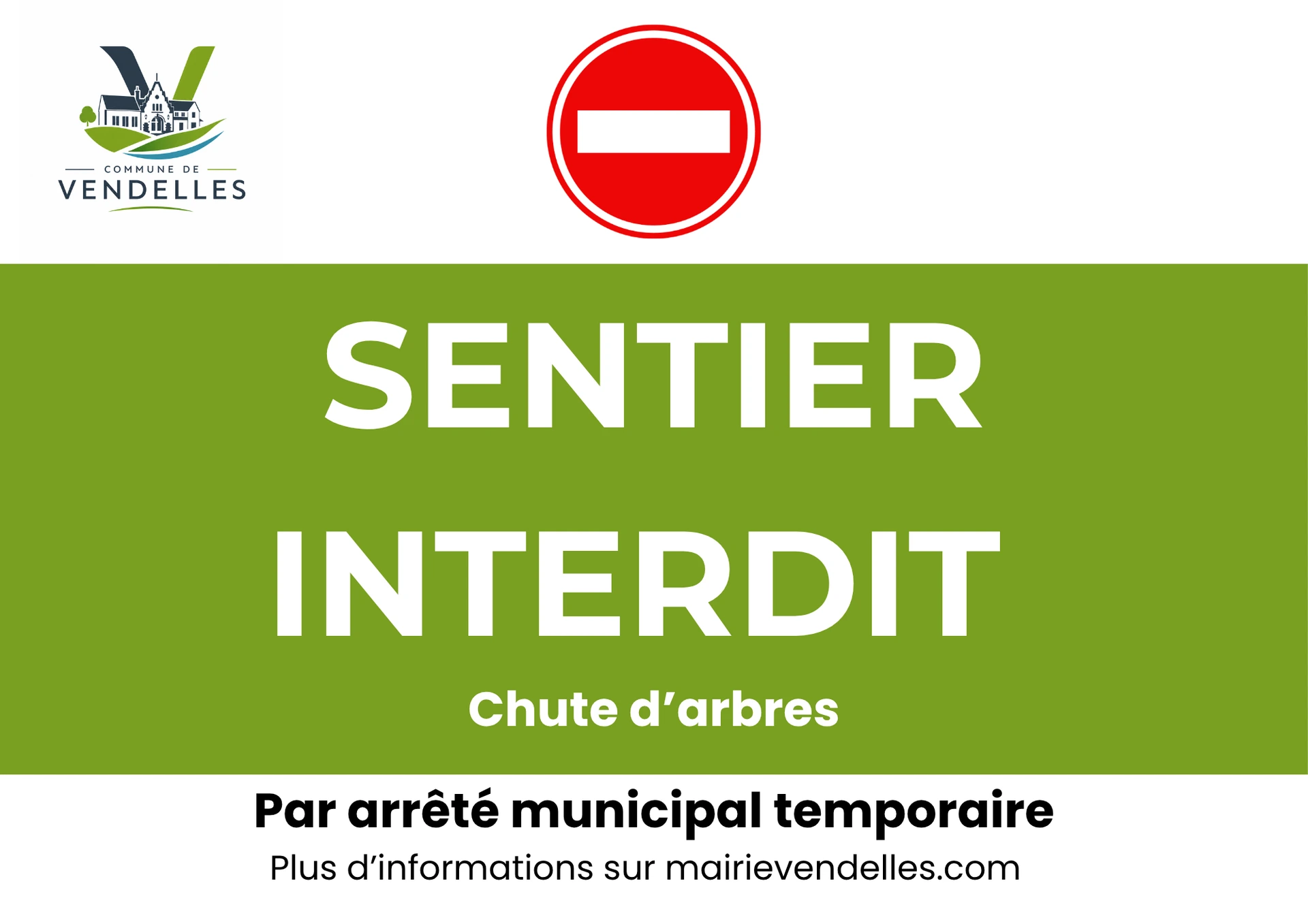 Panneau d'interdiction